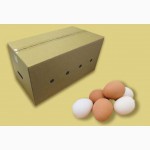 Ящик картонный для яиц, гофротара, гофролотки, ящики под заказ