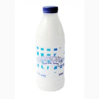 Продам молоко цельное коровье в ПЭТ бутылке от производителя