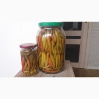 Продам перец пеперони в стеклеи, производства Албания
