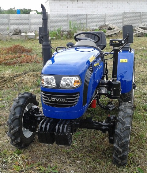 Фото 2. Продам Мини-трактор LOVOL TE-244 (Фотон ТЕ-244) с реверсом и широкими шинами
