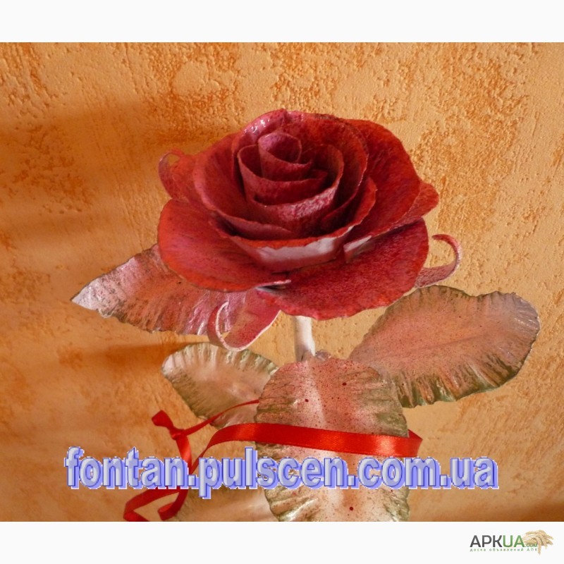 Фото 9. Кованые розы необычный подарок для девушки на новый год 8 марта Коана роза троянда