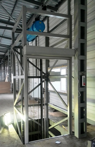 Фото 5. Шахтный клетьевой подъёмник электрический на 1 тонну. Грузовые подъёмники-лифты под заказ