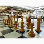 Деревянные шахматы для улицы