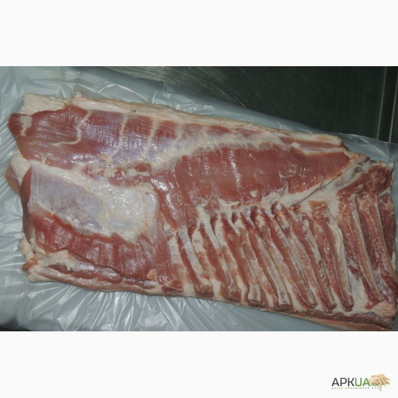 Фото 6. Реализация свинины в замороженном и охлажденном виде (разделка, полутуши)