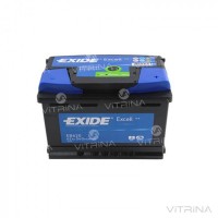 Аккумулятор EXIDE EXCELL 62Ah-12v EB620(242х175х190) | R, EN540 (Европа)