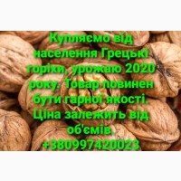 Закупаем со всей Украины Грецкий Орех урожая 2020 года