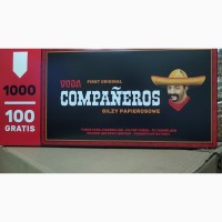 Продам сигаретные гильзы Сompaneros 1100 шт