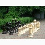 Деревянные шахматные фигуры для базы отдыха