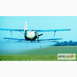 Услуги по защите пшеницы и рапса от вредителей вертолетом самолетом