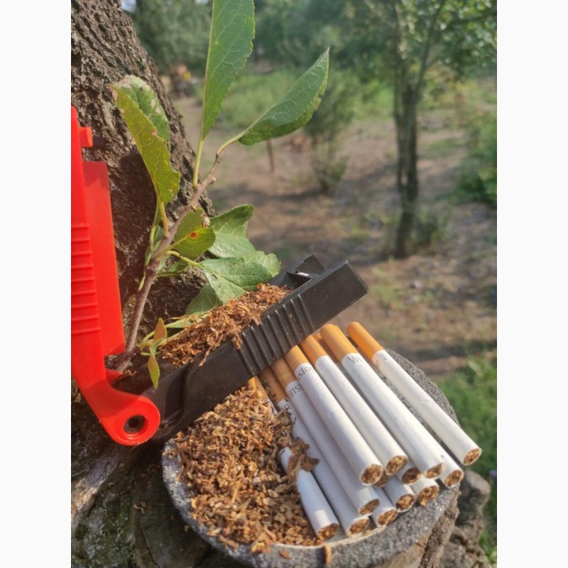 Фото 2. Курительный табак для гильз и трубок. Самокрутки