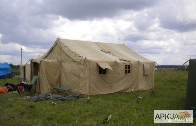 Фото 7. Тенты, навесы брезентовые, палатки любых размеров, пошив