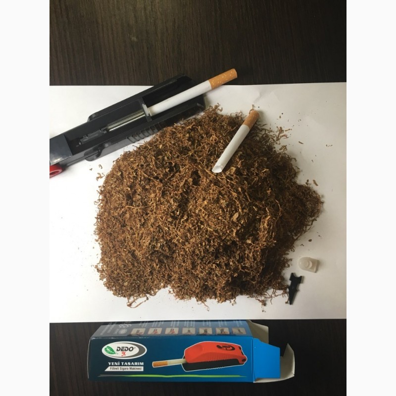 Качественный табак сорта Вирджиния для гильз, трубок и самокруток