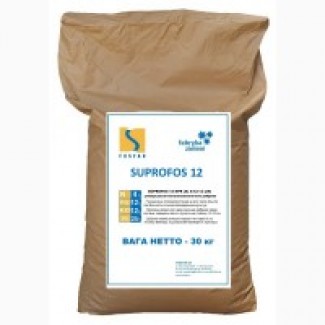 Супрофос 12 NPK (S) 4-12-12-(25), мішок 30кг, Волинська обл