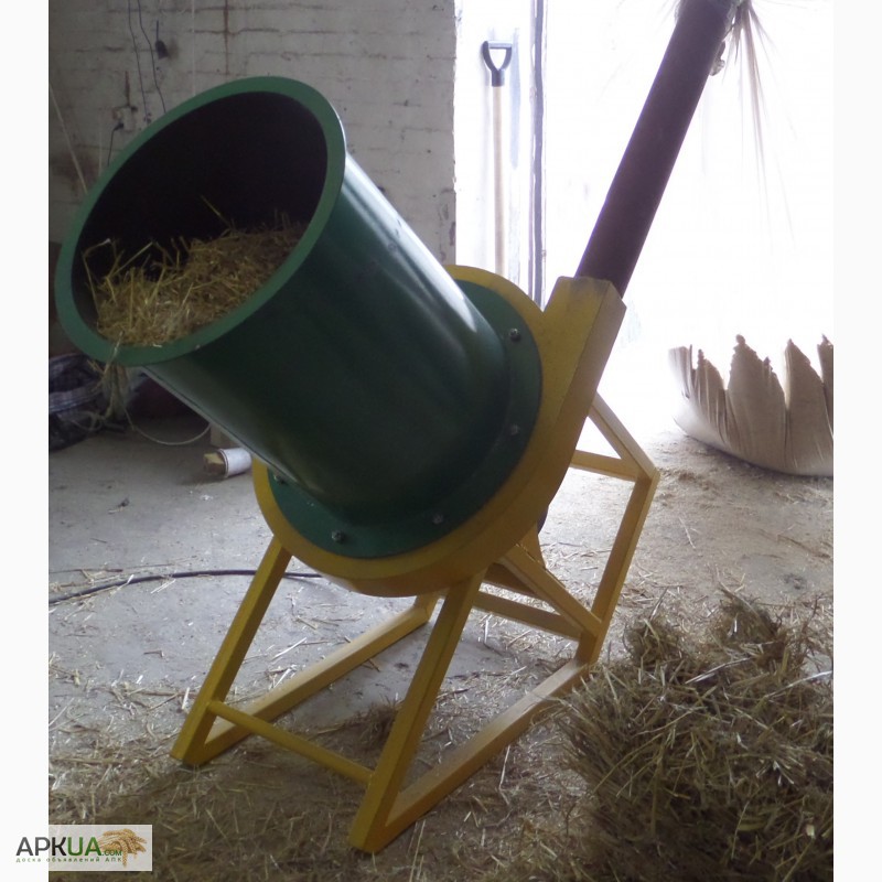 Фото 4. Соломорезка, измельчитель сена, соломы, кукурузы, очерета (600 кг.час)