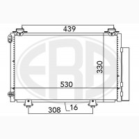 Радиатор кондиционера тойота ярис