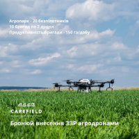 Внесення ЗЗР дронами по всій Україні