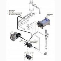 Гидравлический комплект OMFB на NISSAN (Электромагнитный ВОМ/Электрический клапан)