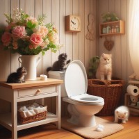 Наповнювач для туалету для котиків