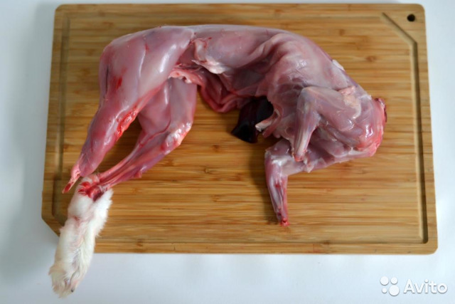 Фото 2. Домашнее мясо кролика, без ГМО