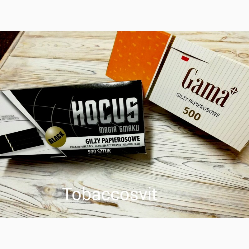 Фото 3. Сигаретные гильзы Hocus 500+500шт.+ Машинка для набивки