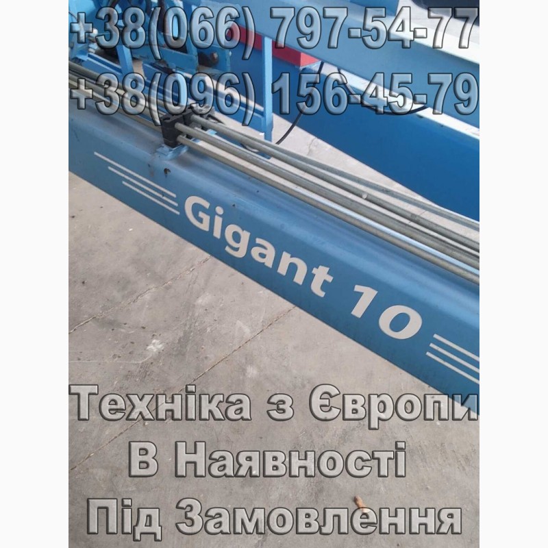 Фото 5. Дискова борона LEMKEN GIGANT 10 S/800