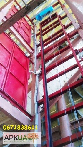 Фото 8. Складской (лифт) подъёмник. Консольный складской подъёмник электрический. Монтаж под ключ