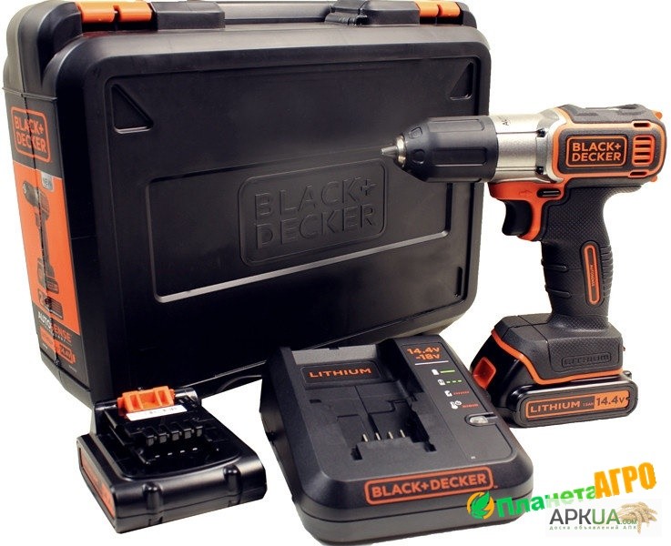 Купить ШУРУПОВЕРТ аккумуляторный Black&Decker ASD 14 KB, Мелитополь — APKUA