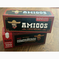 Гильза для набивки сигарет, Амигос 500, 10 тыс штук