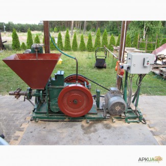 Пресс для брикетирования соломы, дерева, шелухи 180-250 кг/час