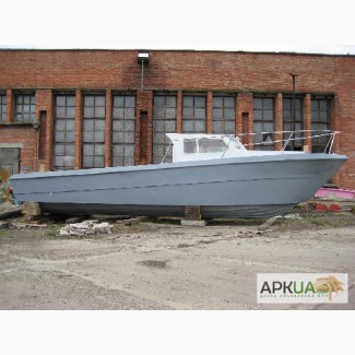 Лодка катер пластиковая Ахтарец - 10