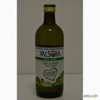 Полезное соевое масло Valsoia 1 л Италия Бесплатная доставка по Киеву