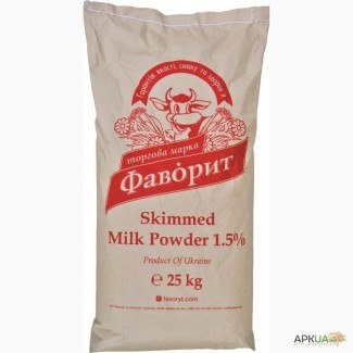 Сухое Молоко ТМ Фаворит (внутренний рынок/Экспорт)
