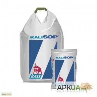 Удобрение Сульфат калия KALISOР, Польша; K - 50 %+SO3 - 45 %