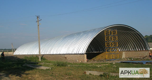 Фото 11. Бескаркасные ангары, склады, зернохранилища под ключ по самым низким ценам