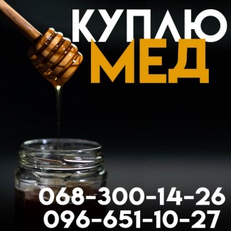 Куплю мед 63-65 грн/кг Черкаська область