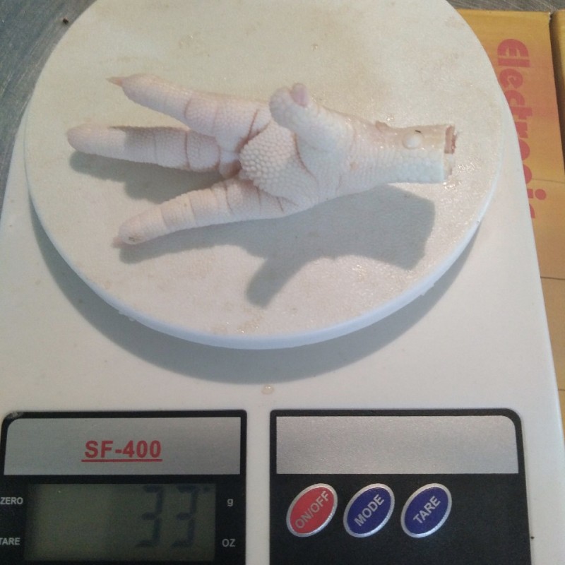 Фото 2. Замороженная куриная лапа класса А на экспорт / Frozen Chicken Paws Grade A for export