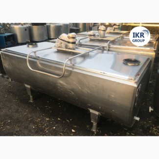 Танк охладитель молока Б/У Packo 1200 ванна объёмом 1200 литров