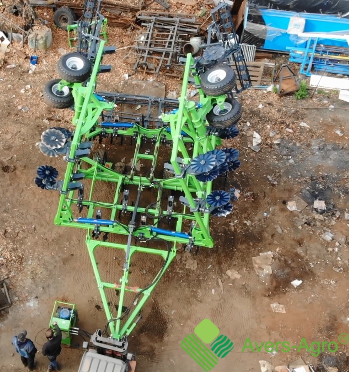 Verti-till турбокультиватор Green Wave 11, 7 м - агрегат вертикальной обработки почвы