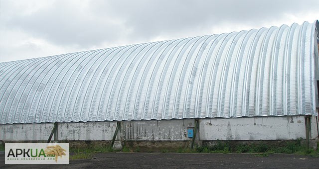 Фото 11. Бескаркасные арочные ангары, напольные зернохранилища, склады