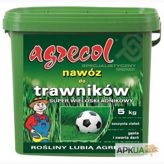 Удобрение Agrecol для газонов Super многокомпонентное 10 кг