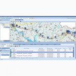 GPS мониторинг транспорта, слежение. Контроль топлива
