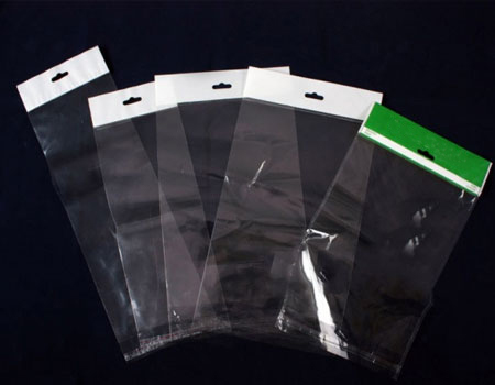 Фото 2. Полипропиленовые прозрачные пакеты с европодвесом, евро слотом, клапаном липкой лентой