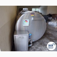 Охладитель молока Б/У Frigomilk 4000 закрытого типа объемом 4000 литров