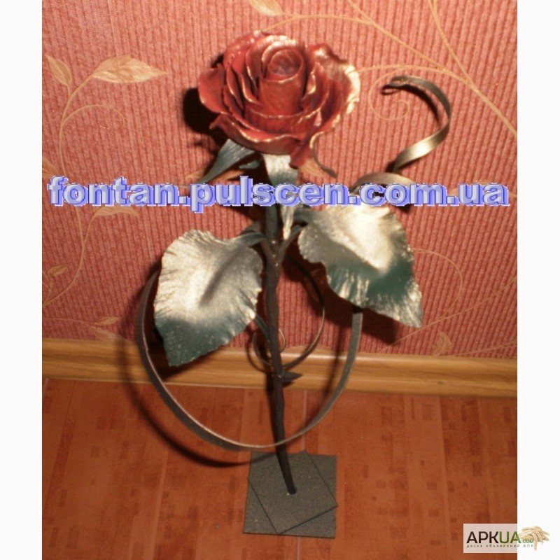 Фото 10. Кованые розы сувенир подарок для девушки в Новый год 8 марта Кованая роза кована троянда