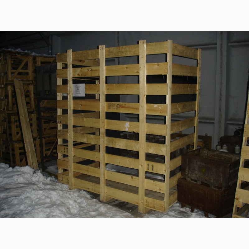 Фото 4. Тара деревянная, поддоны, овощные контейнера