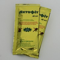 Актофіт - захист від колорадского жука, тли, клещей, трипсов, капустной белянки и т.і