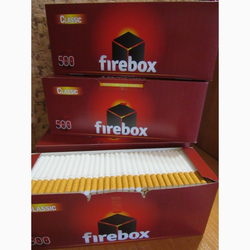 Фото 2. Сигаретные гильзы Firebox