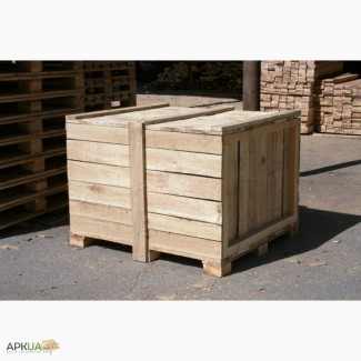 Ящики крупногабаритные, контейнеры деревянные