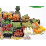 Упаковка для фруктов, ягод, овощей пластиковая (pp, pet), картонная.