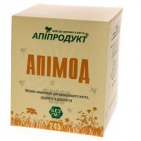 Апімод (мед, бджолине маточне молочко, насичений екстракт ехінацеї, квитковий пилок)